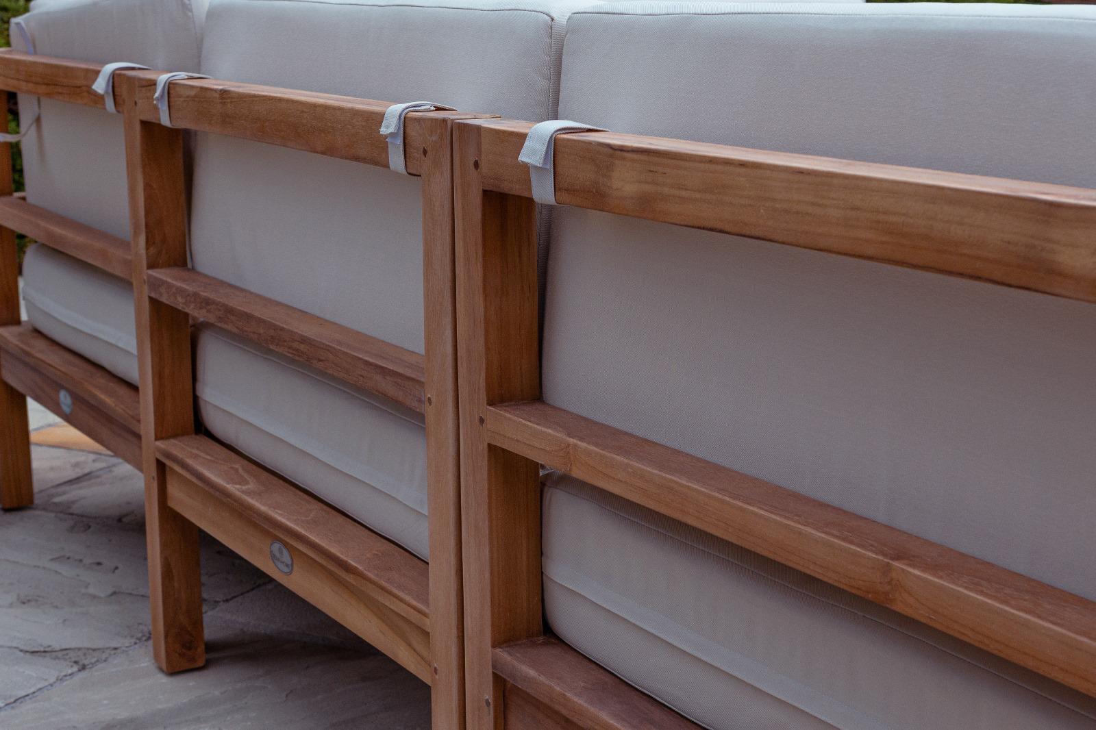 Natur Teak Lounge – Bild 8