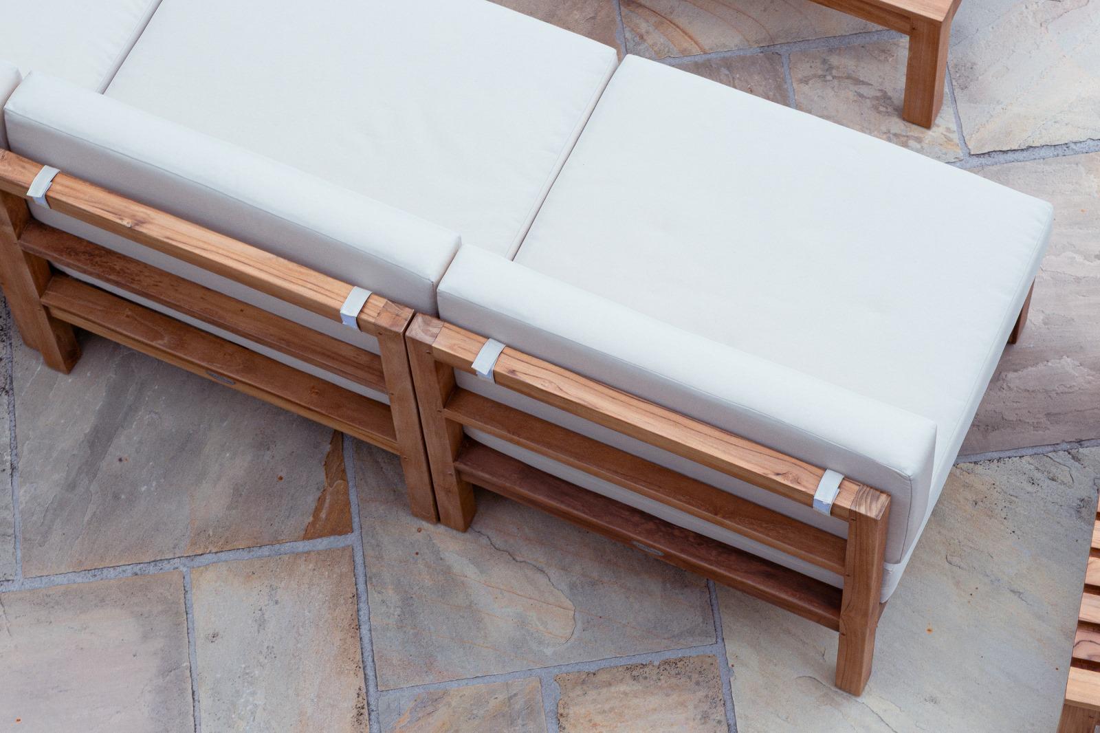 Natur Teak Lounge – Bild 7