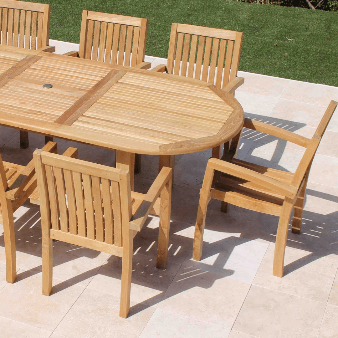 Tisch Genua Oval Ausziehbar – Bild 7