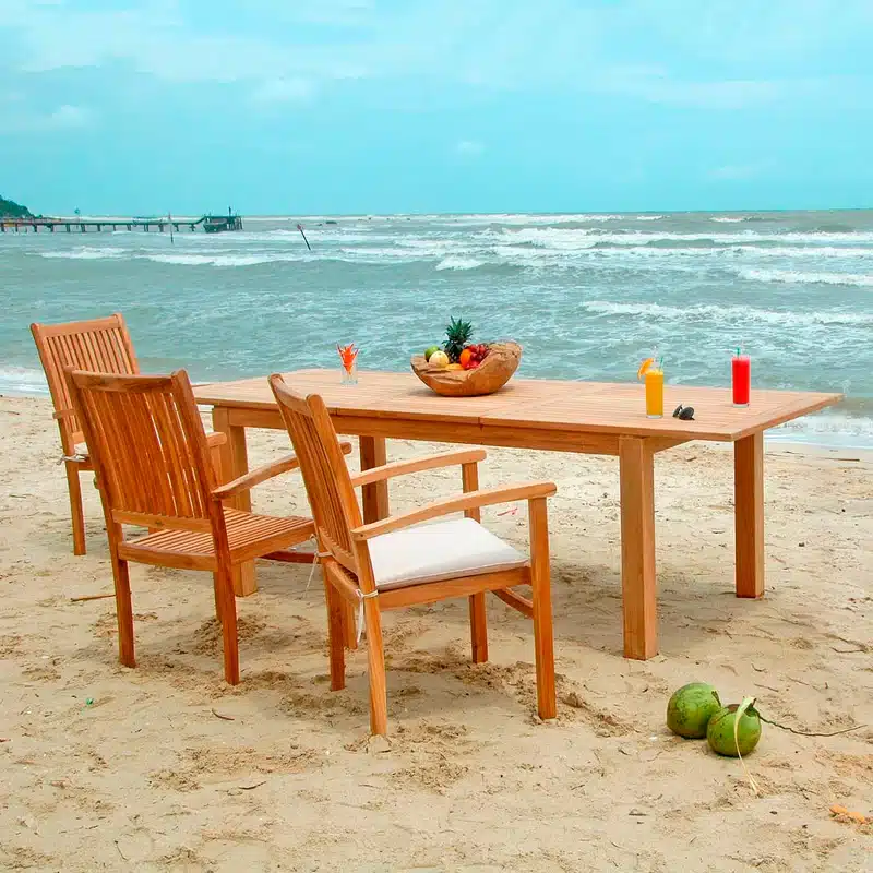 Tisch Genua Rechteckig Ausziehbar – Bild 3