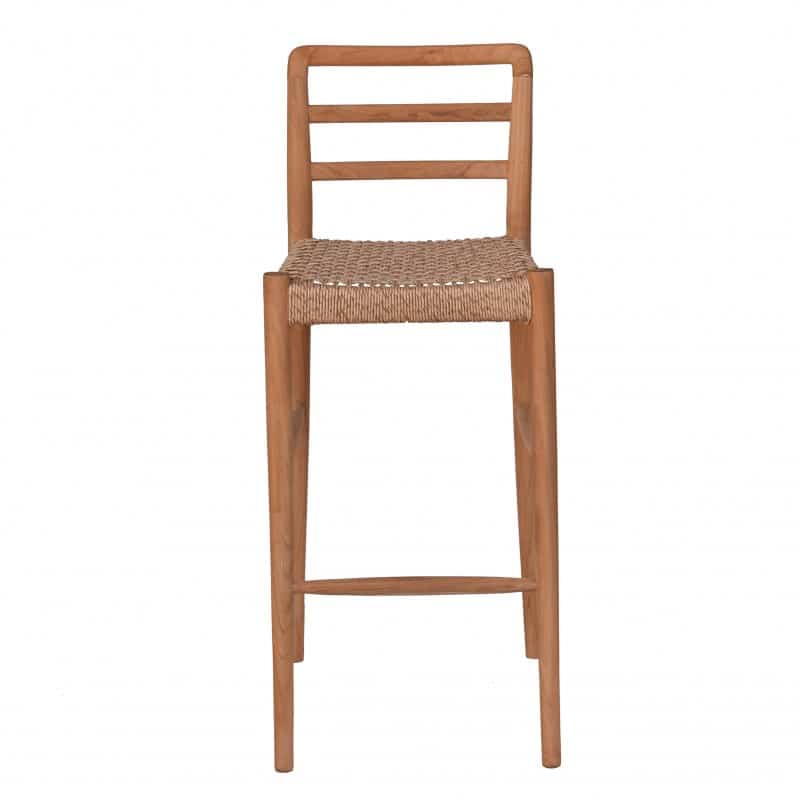 Paros Teak Barhocker – Bild 2