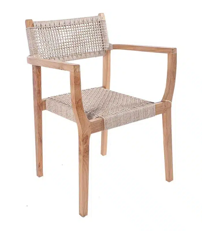 Teak Stapel Gartenstuhl Anyam