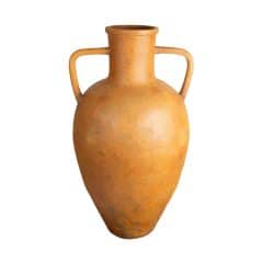Terracotta Amphore Otranto mit zwei Henkeln – handgefertigt und frostbeständig