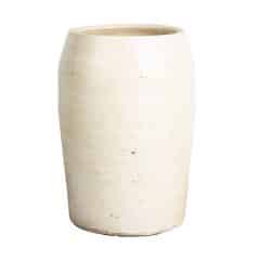 Terracotta Vase Savona in Kalkweiß – zeitlos, elegant & wetterfest